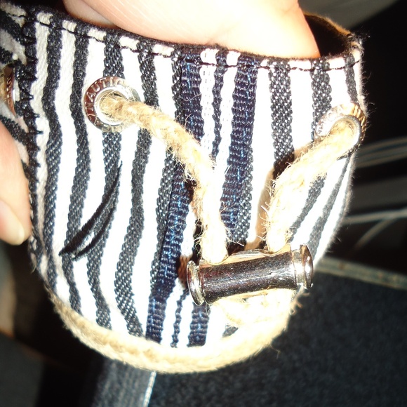 Nautica Women's Rudder Striped Espadrille Flats Size-7.5/38.5 - Picture 9 of 12